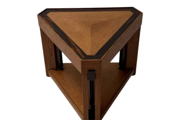 Art Deco Modernist Triangular Side Table by Anton Lucas, 1920s